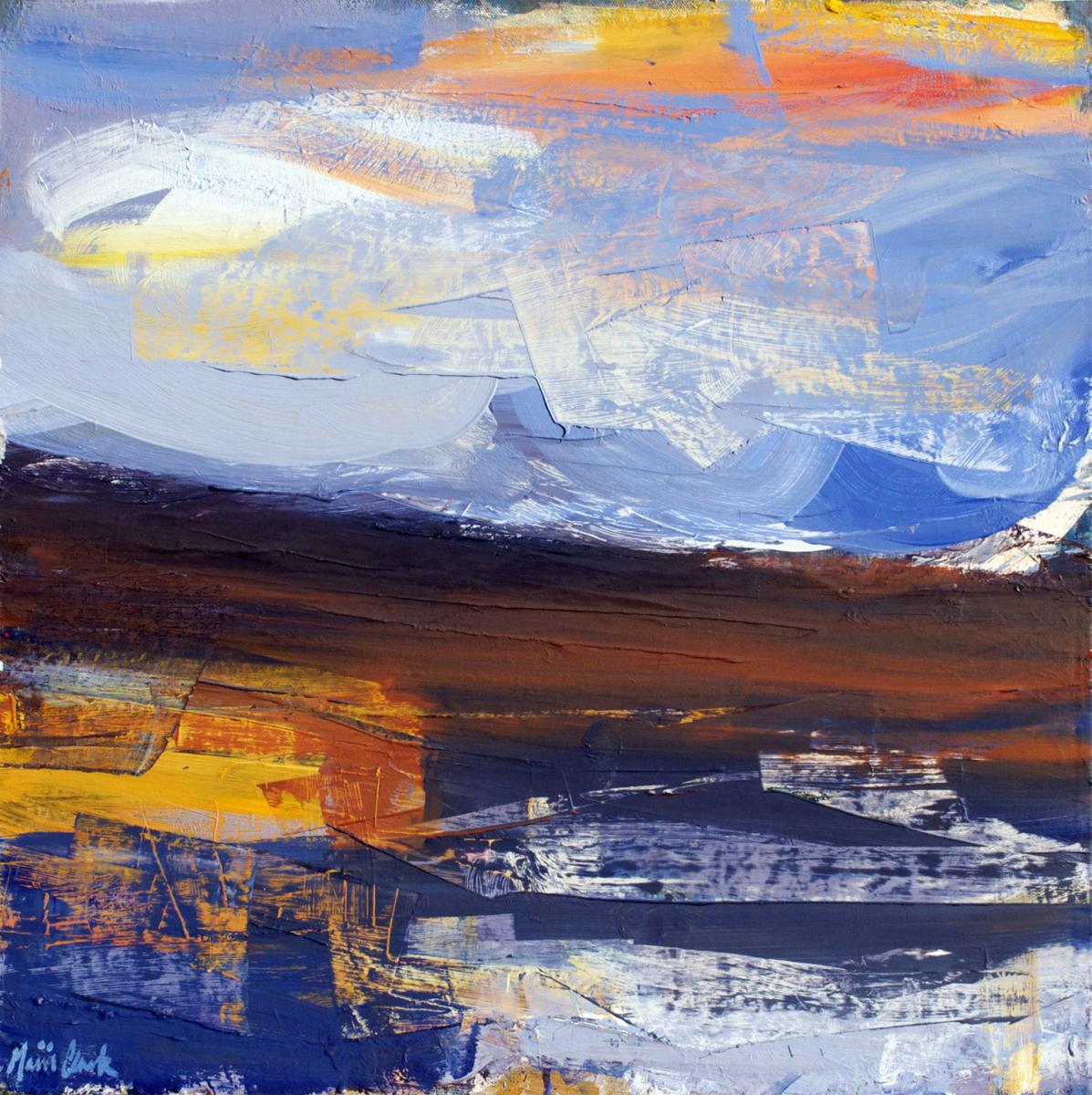 'Sunlit Sky, North West Sutherland' by Mairi Clark