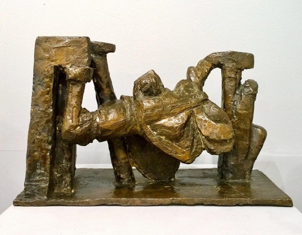 Carl Plackman (1943-2004) figure in human form 1967