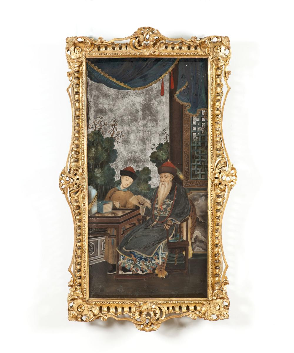 An Early Nineteenth Century Chinese Mirror Picture