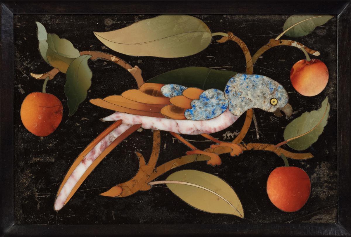 6431 Collection of 17th Century Framed Pietra Dura Panels by the Opificio delle Pietre Dure, Florence