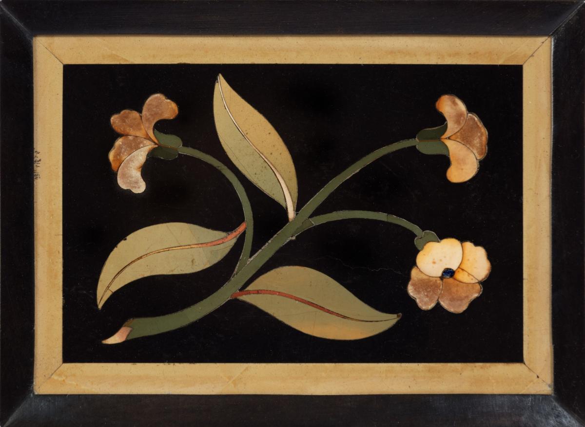 6431 Collection of 17th Century Framed Pietra Dura Panels by the Opificio delle Pietre Dure, Florence