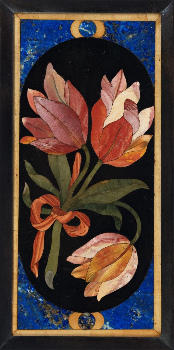 6431 Collection of 17th Century Framed Pietra Dura Panels by the Opificio delle Pietre Dure, Florence