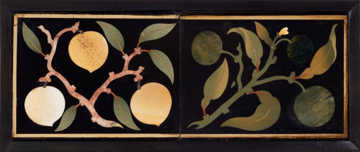 6431 Collection of 17th Century Framed Pietra Dura Panels by the Opificio delle Pietre Dure, Florence
