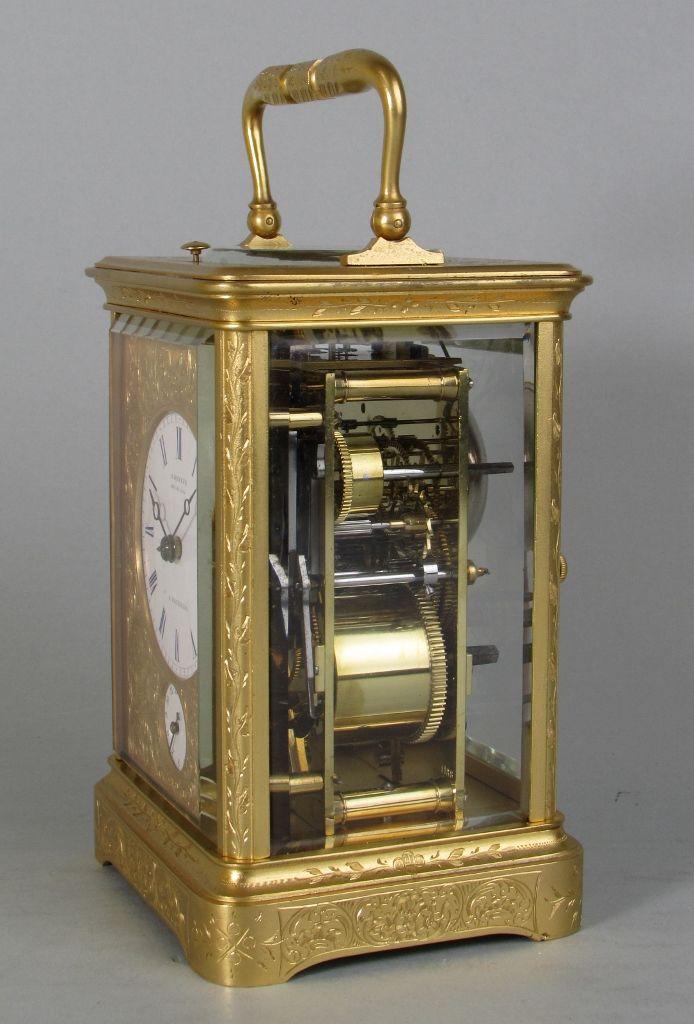Holingue for Demeur carriage clock side