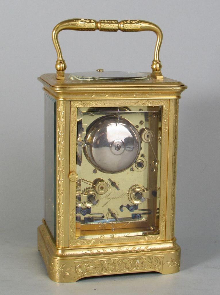 Holingue for Demeur carriage clock rear