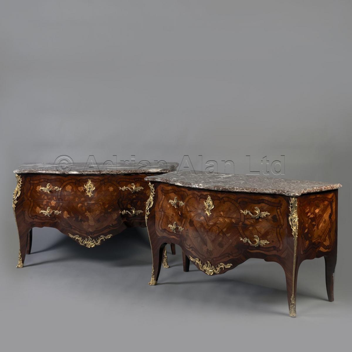 Pair of Commodes ©AdrianAlanLtd