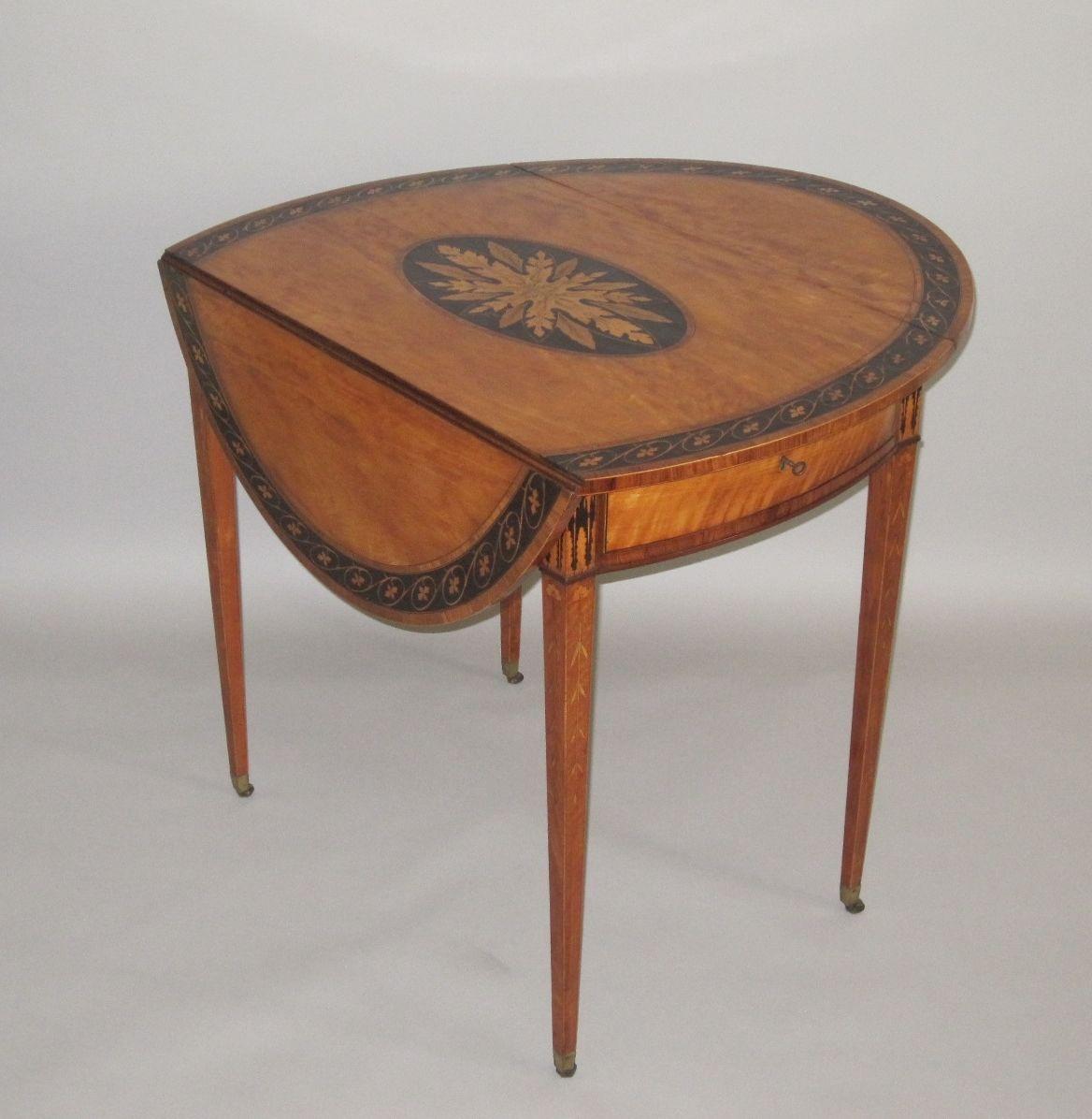 18th Century satinwood Pembroke table