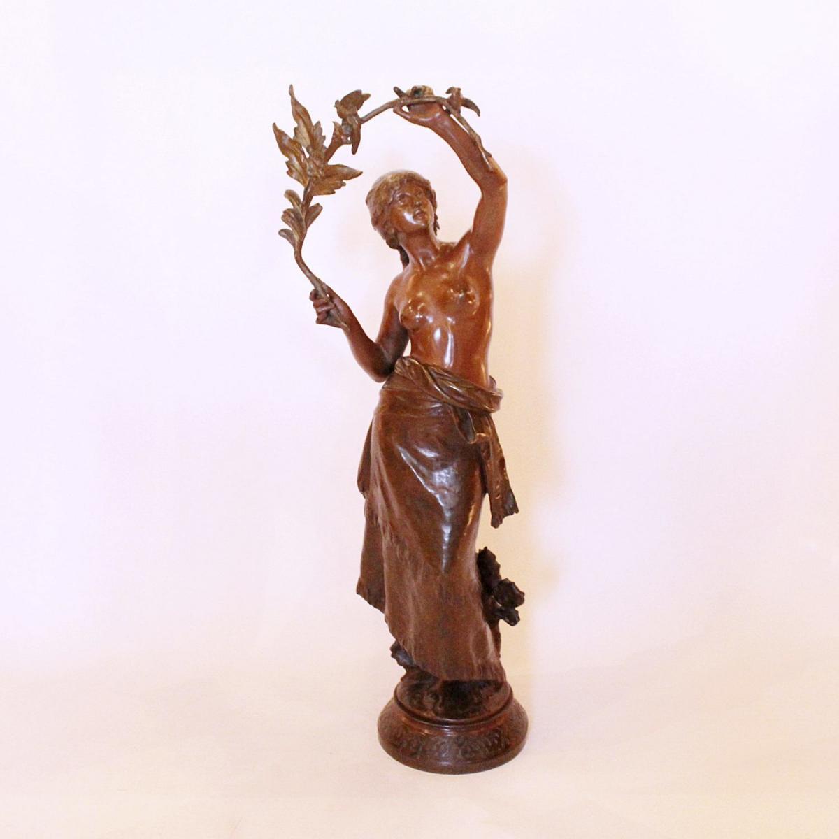 Auguste Moreau Bronze Gypsy