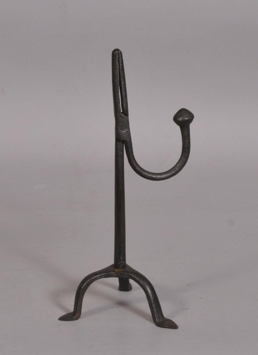 S/3343 Antique 19th Century Small Rushlight