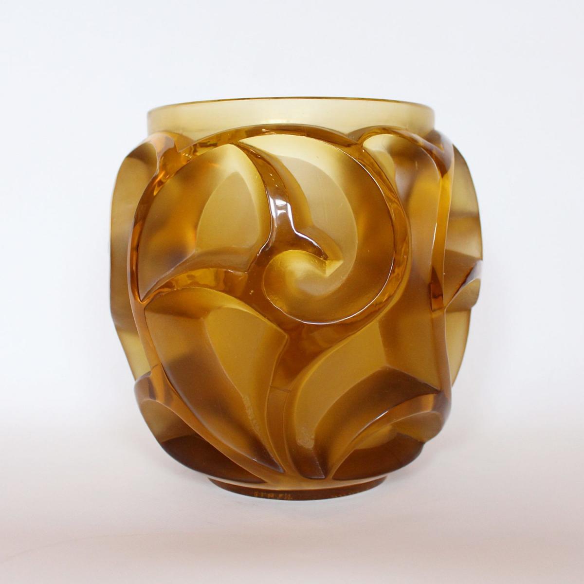 Rene Lalique Tourbillons Vase