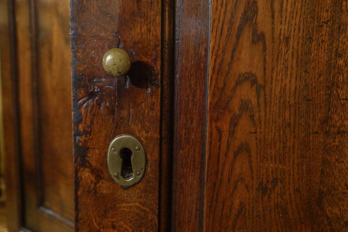 A Small Early 18th Century Oak Cupboard