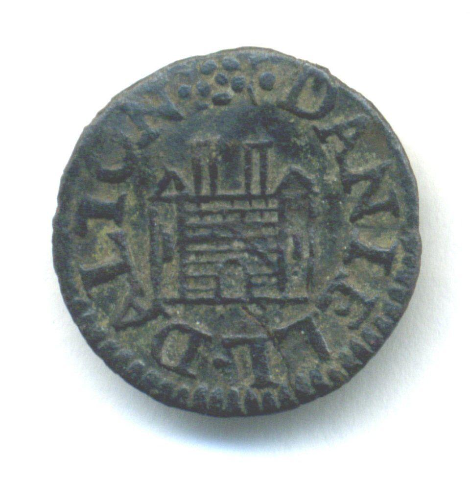 Chelsey College trade token farthing