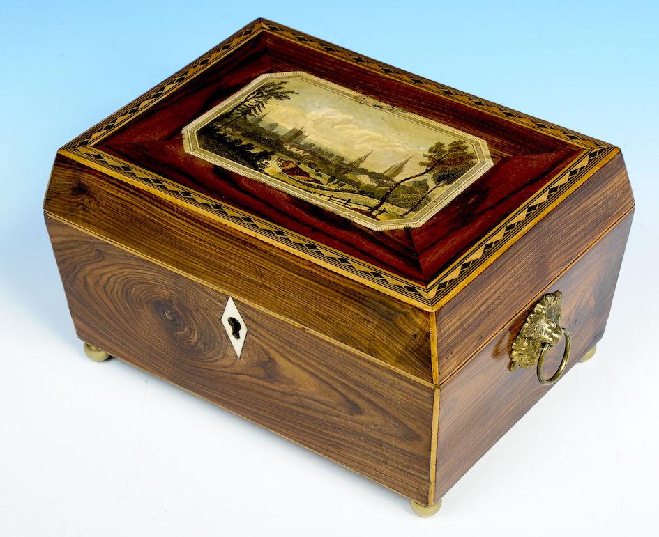 Tunbridge Ware Work Box