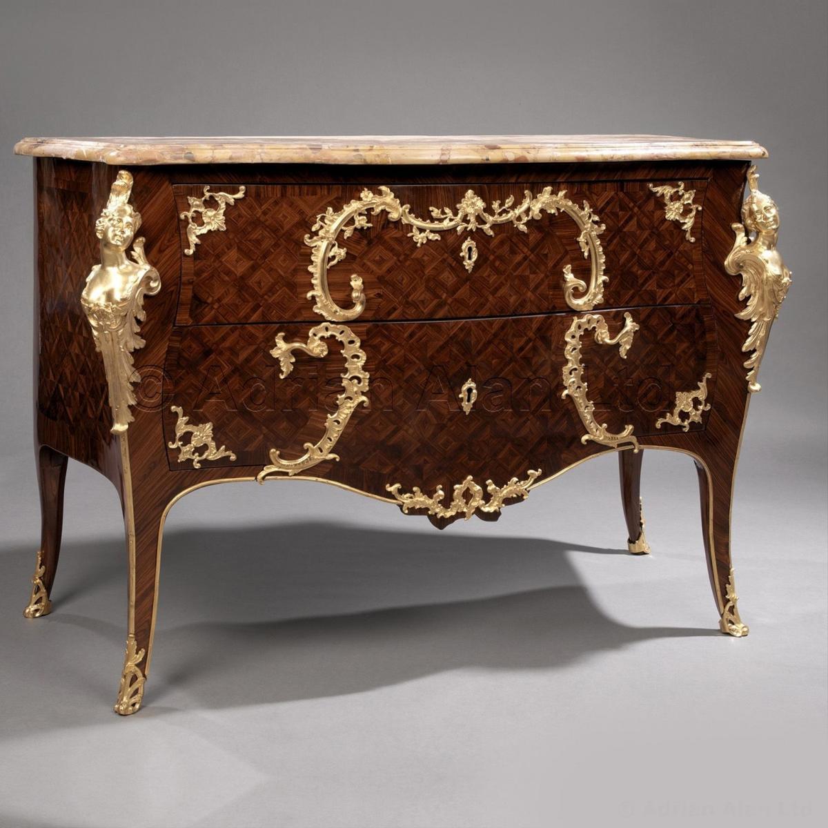 Parquetry Commode ©AdrianAlanLtd