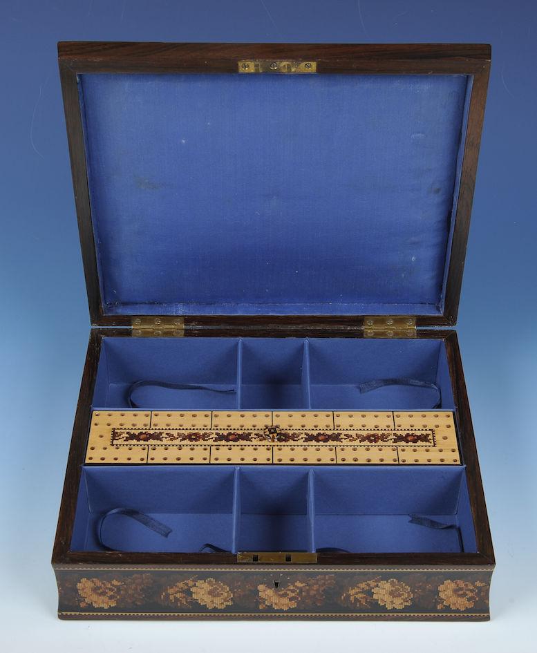 Tunbridge Ware Games Box
