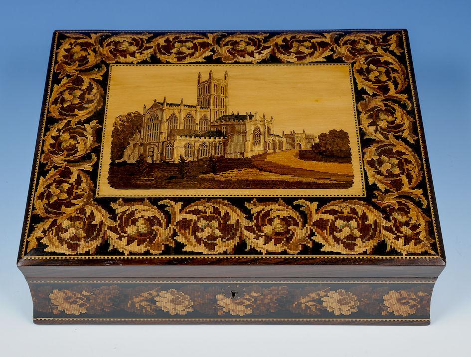 Tunbridge Ware Games Box