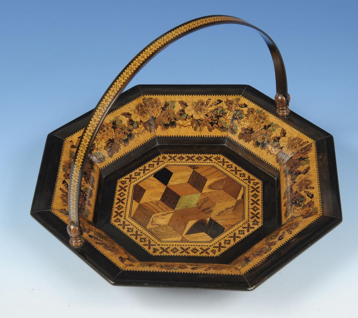 Tunbridge Ware Basket