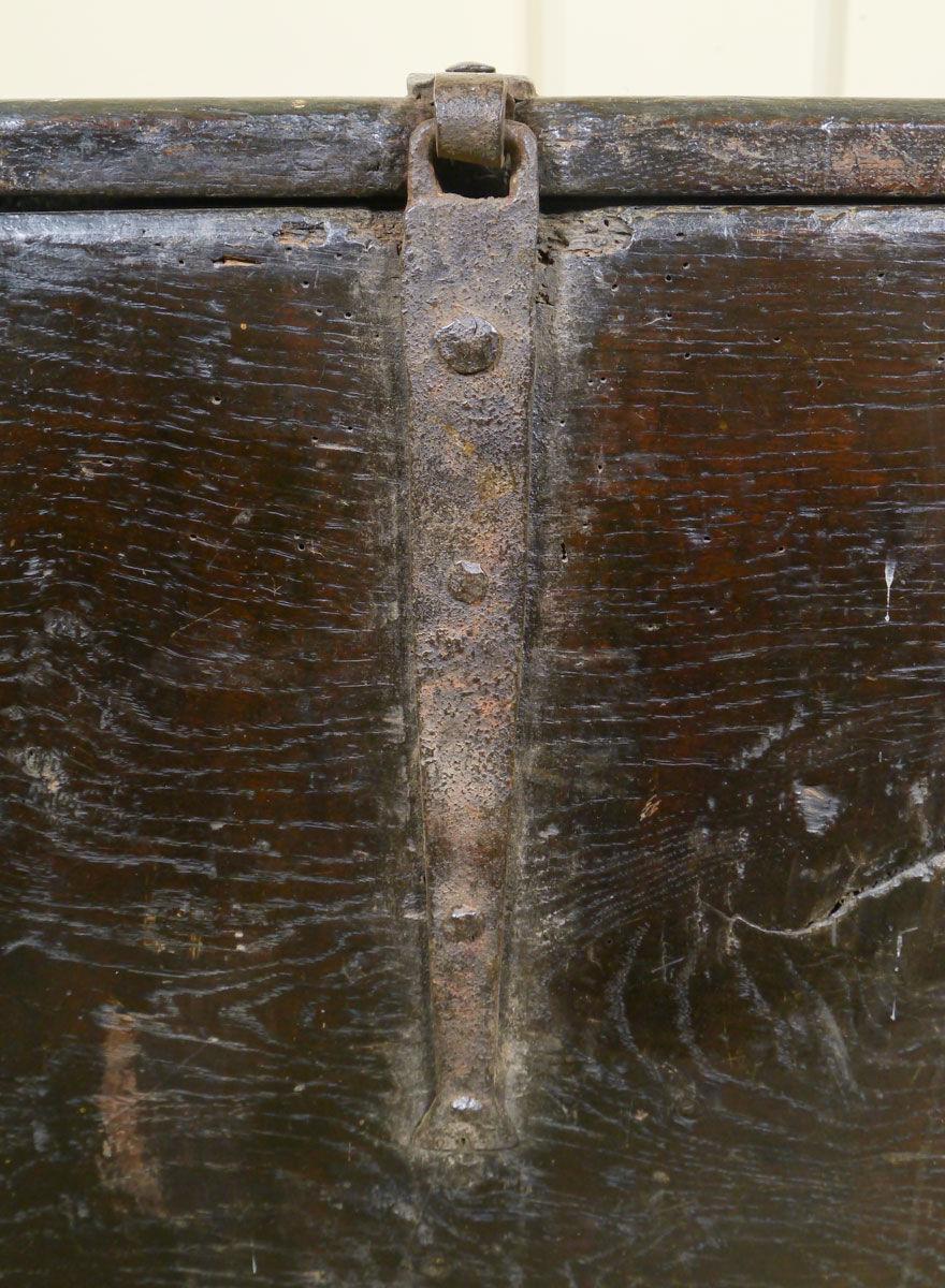 A Beautifully Proportioned Elizabethan Oak Chest