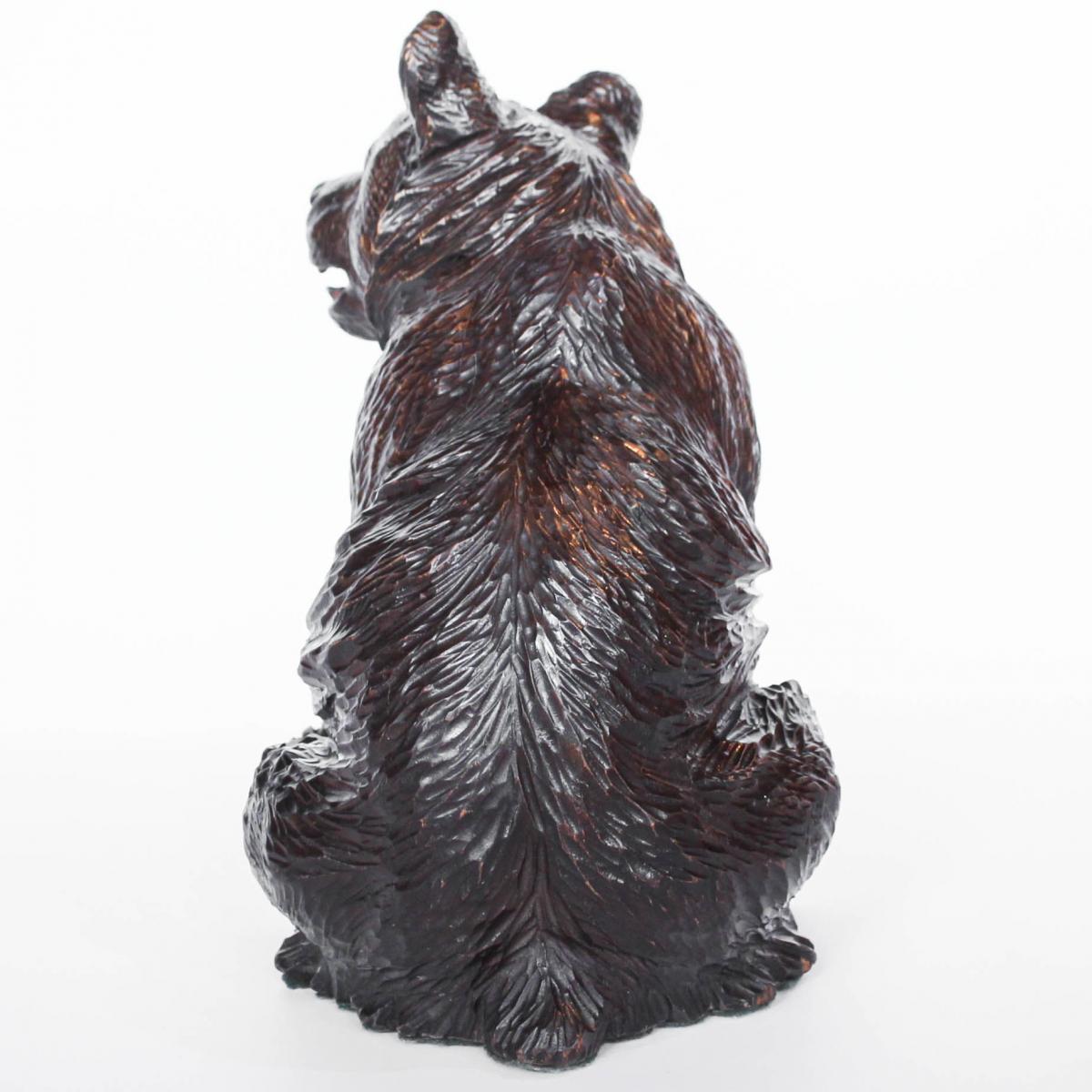 Black Forest Carved Bear