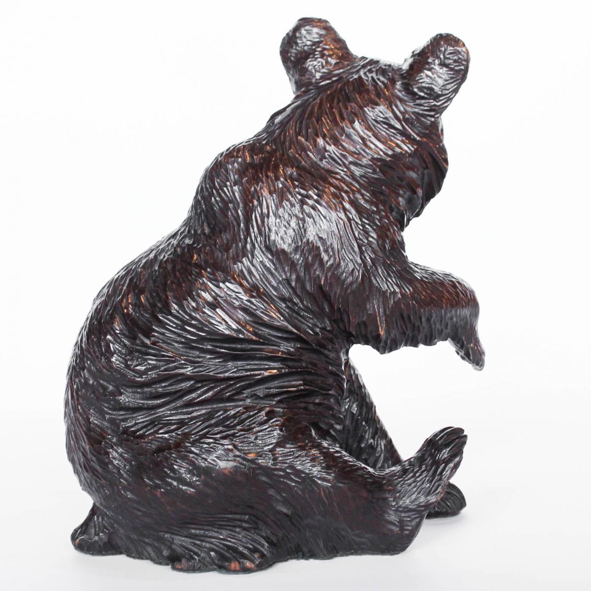Black Forest Carved Bear