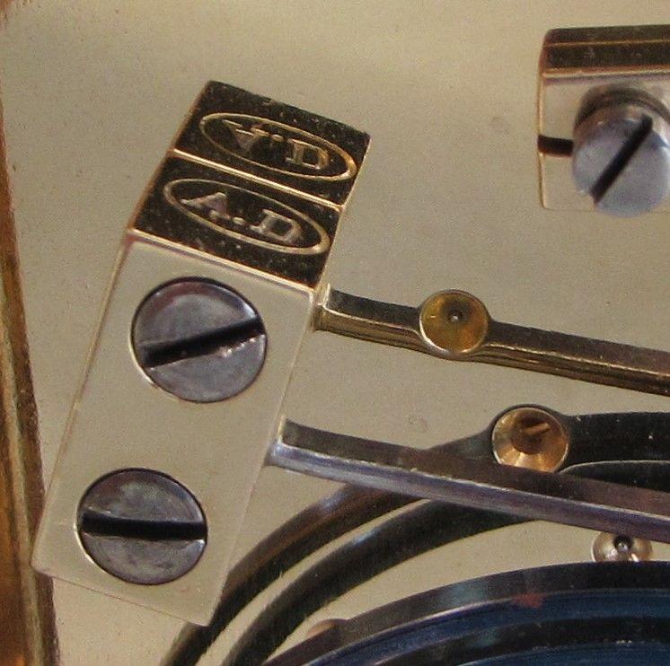 Drocourt Empire Style Carriage Clock gong block