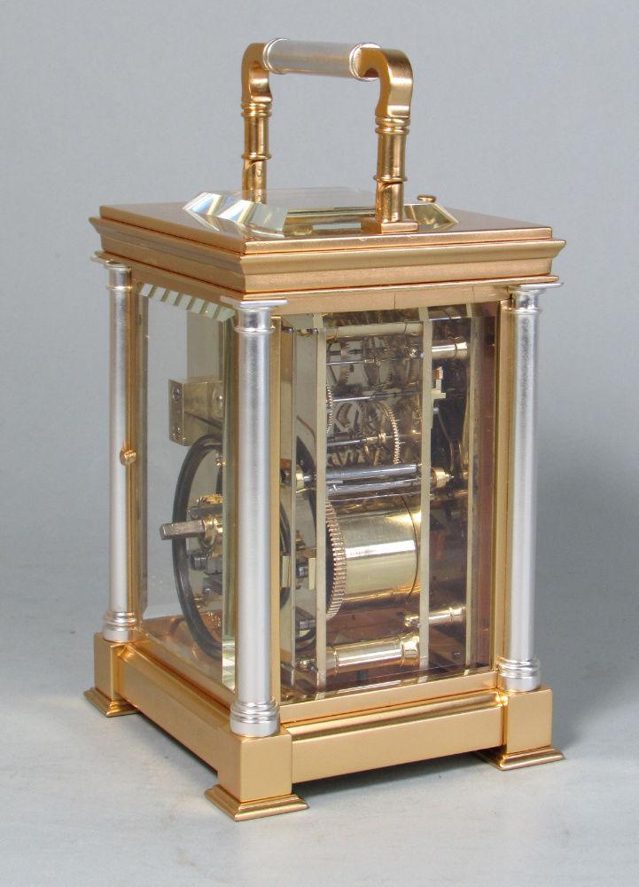 Delépine-Barrois striking carriage clock side 2