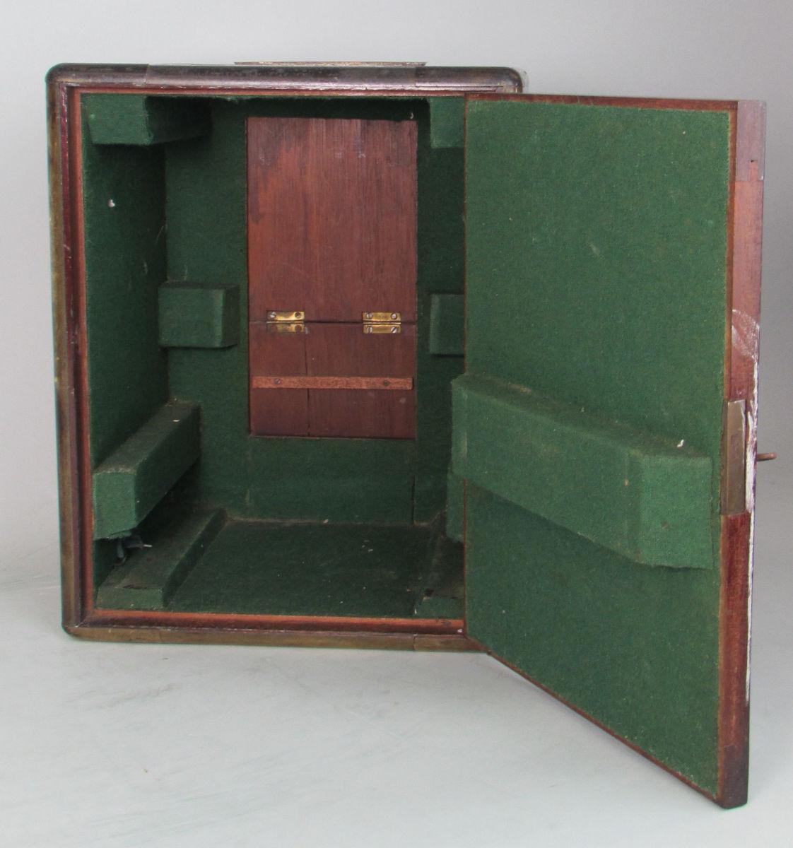 McCabe carriage clock 2777 rear