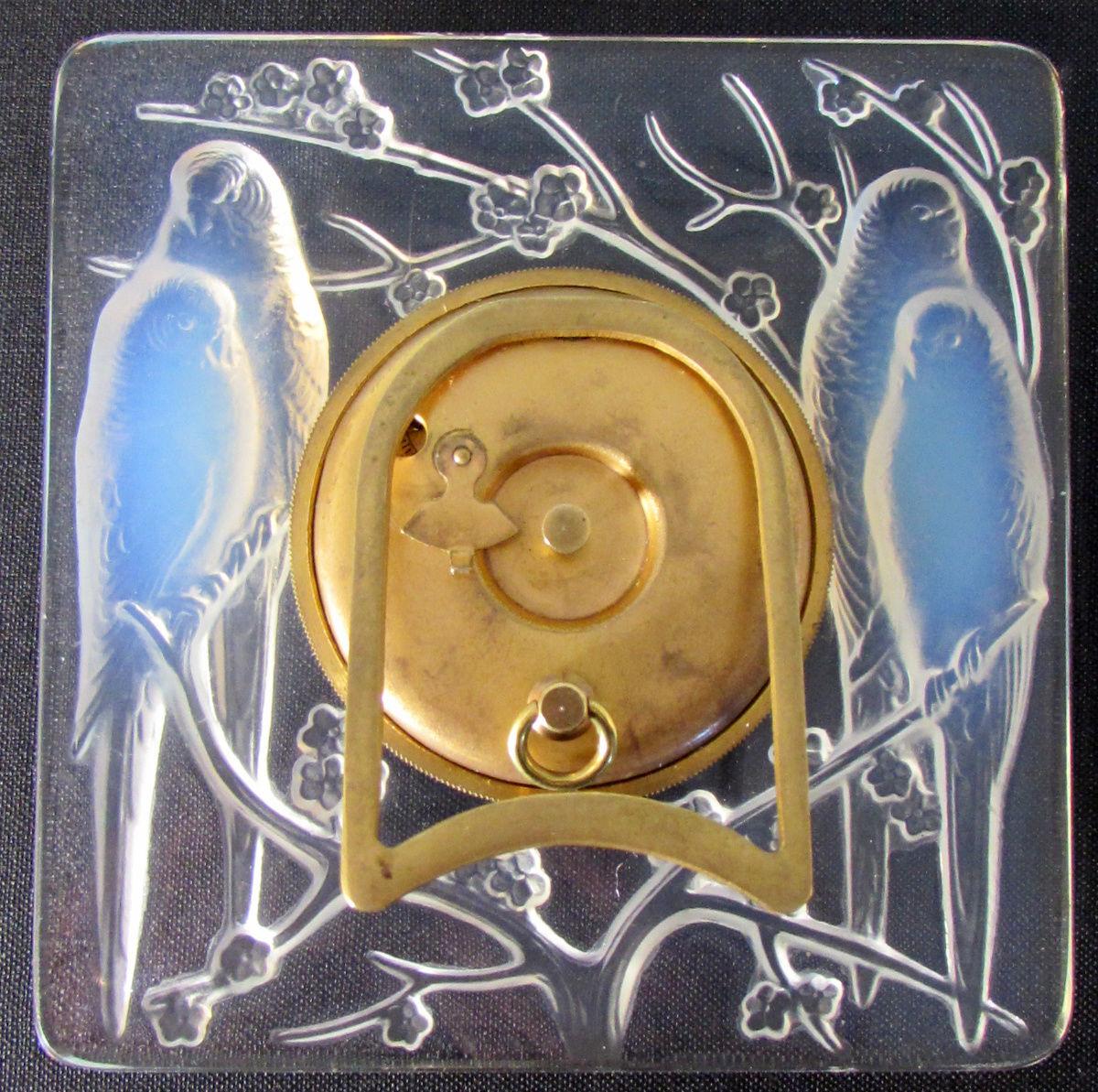 Lalique Quatre Perruches rear
