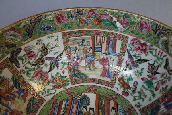 A small chinese canton bowl circa 1850