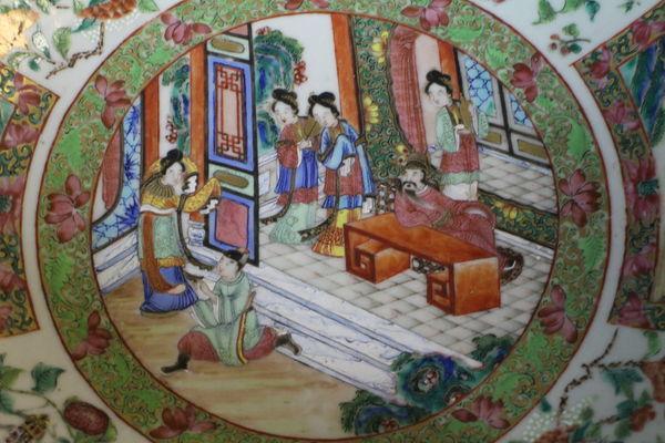 A small chinese canton bowl circa 1850