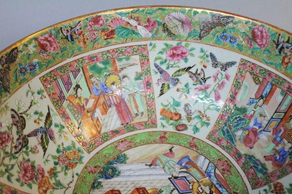 A small chinese canton bowl circa 1850