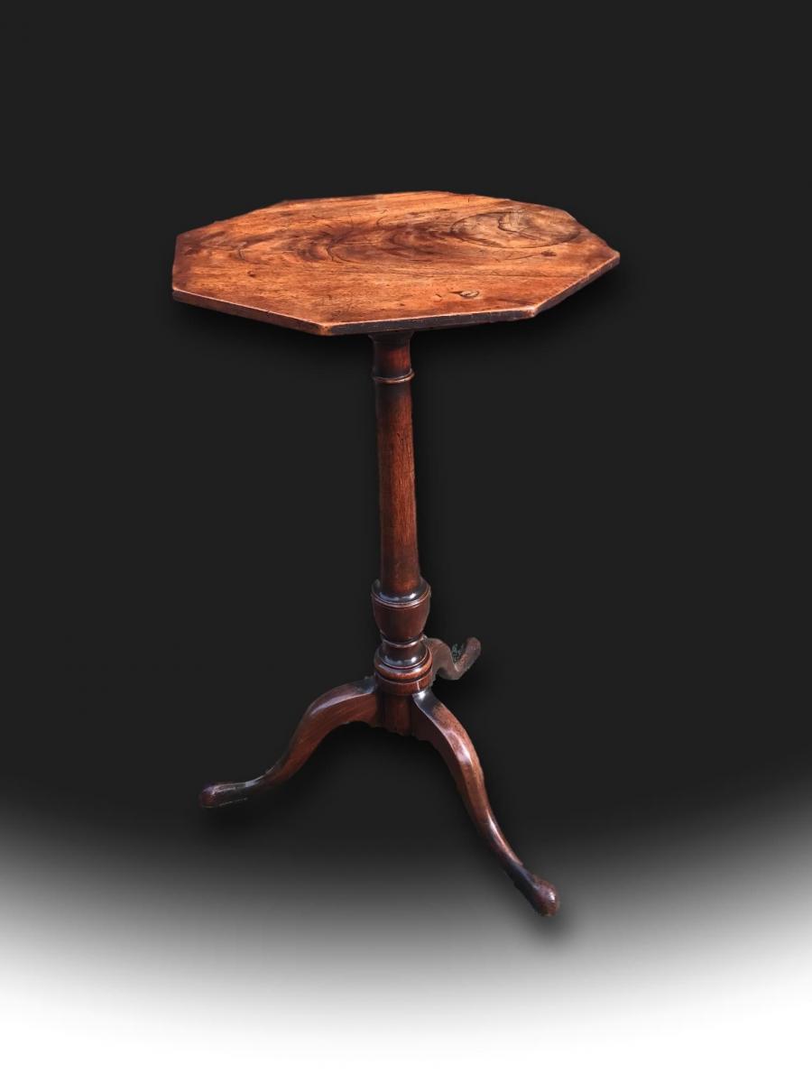 George III Mahogany Tripod Table