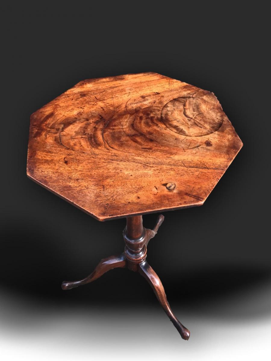 George III Mahogany Tripod Table