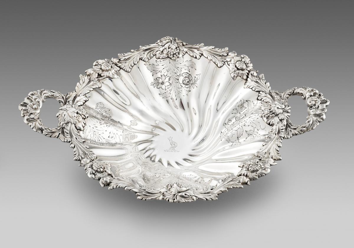 Antique Sterling Silver Dish made in 1833