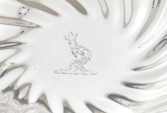 Antique Sterling Silver Dish made in 1833