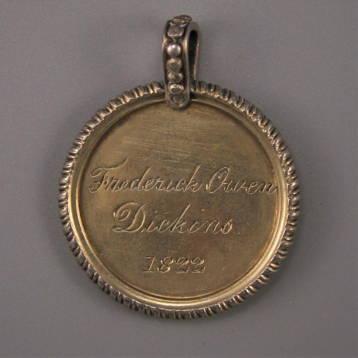 GEORGE IV Vintners' Company Silver Gilt Livery Medal. London 1822