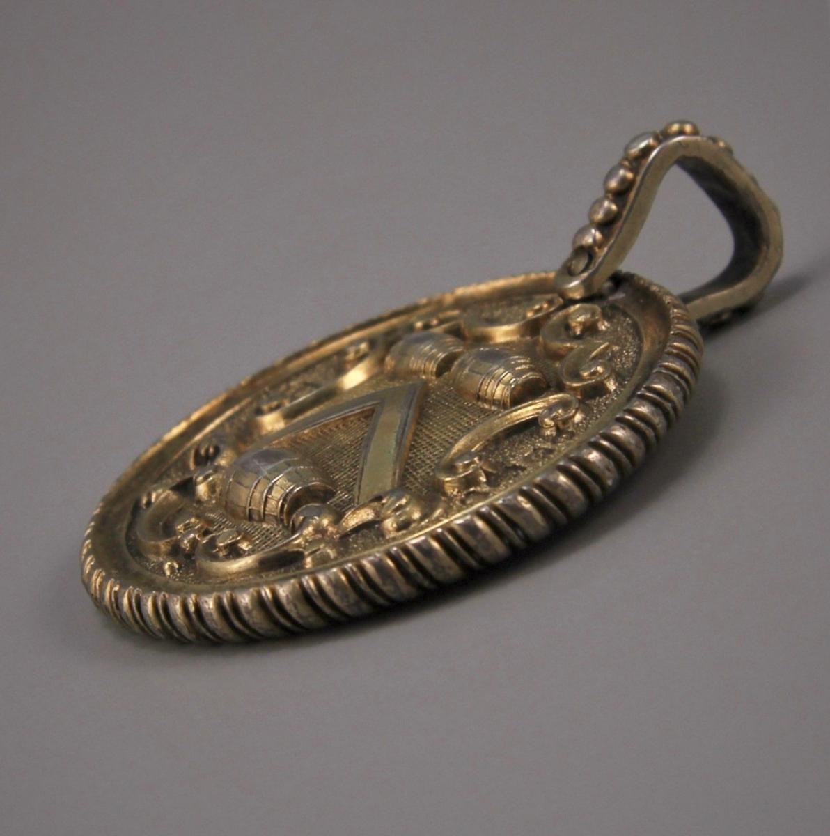 GEORGE IV Vintners' Company Silver Gilt Livery Medal. London 1822