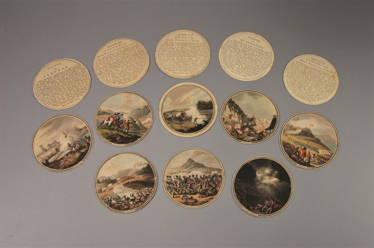 GEORGE III VICTORIES OF THE PENINSULAR WAR Bronze Box Medal.