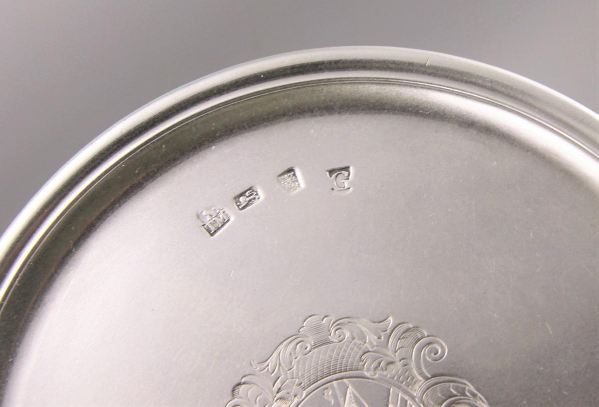 GEORGE I Sterling Silver Tazza by Thomas Morse. London 1722.