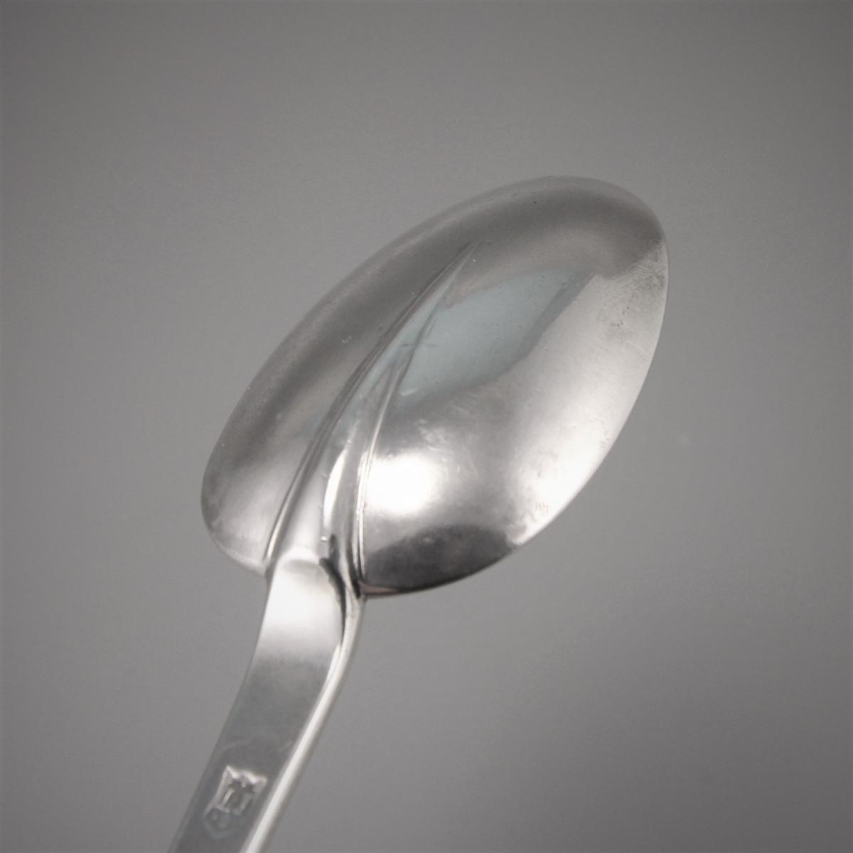 WILLIAM & MARY Trefid Spoon by Lawrence Jones. London 1694.