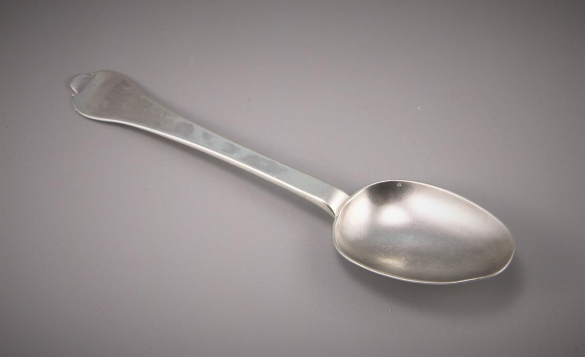 WILLIAM & MARY Trefid Spoon by Lawrence Jones. London 1694.