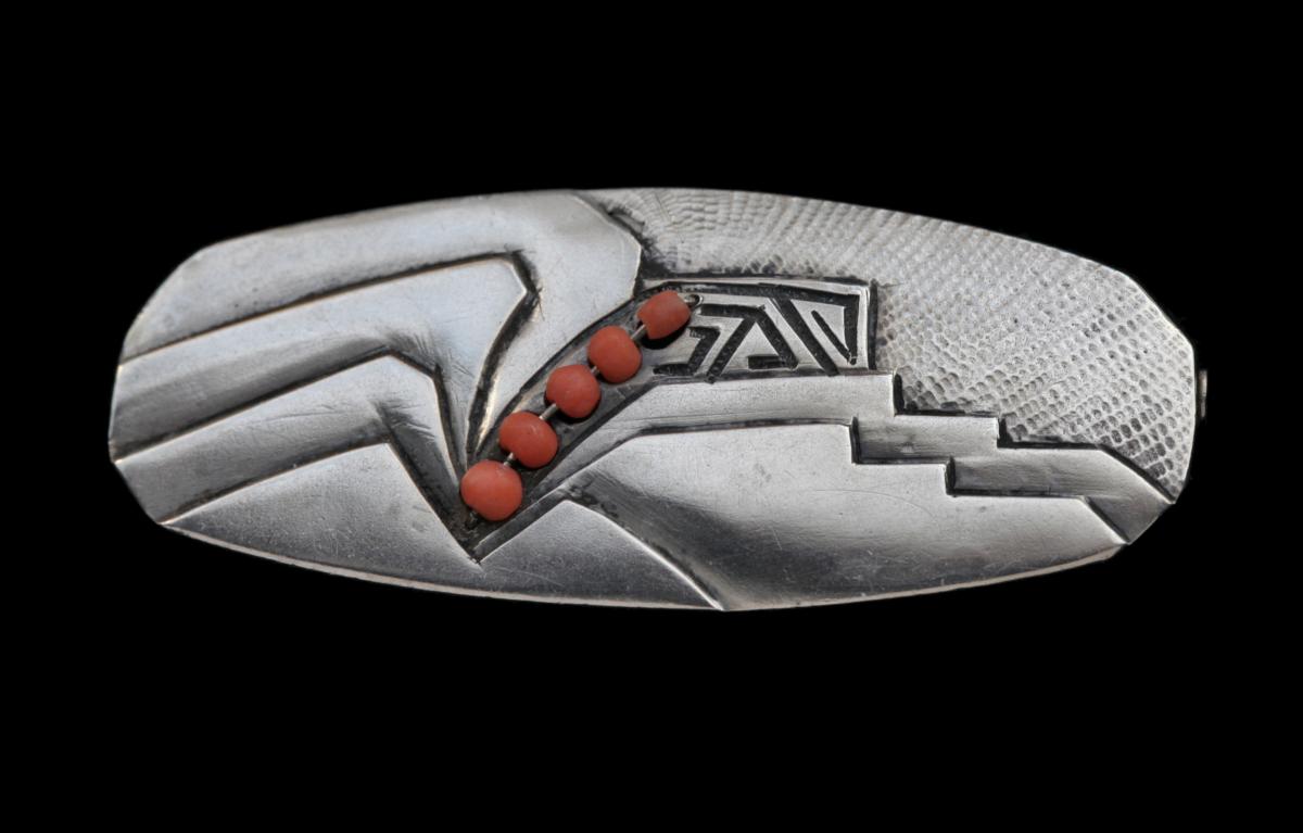 RAMA (worked from c.1920) ART DECO Brooch