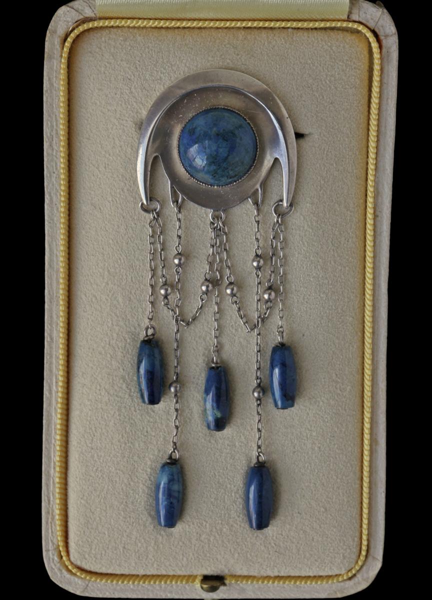 THEODOR FAHRNER (worked 1895-1935) Jugendstil Brooch