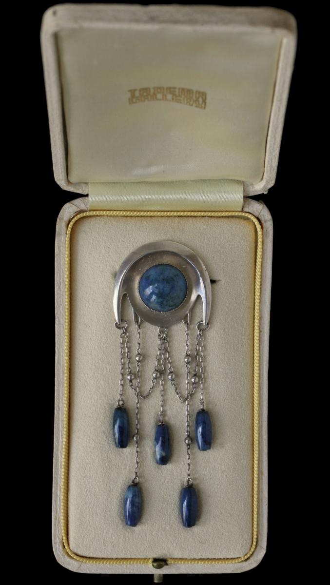 THEODOR FAHRNER (worked 1895-1935) Jugendstil Brooch