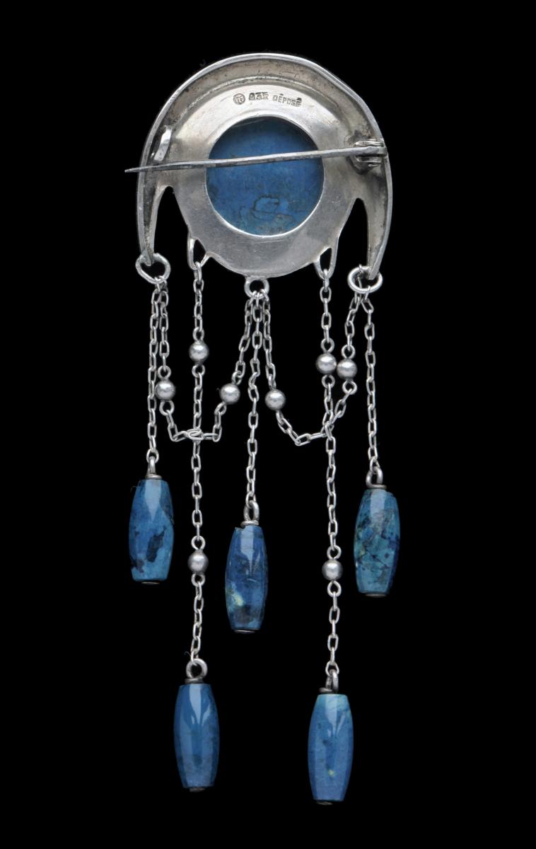 THEODOR FAHRNER (worked 1895-1935) Jugendstil Brooch