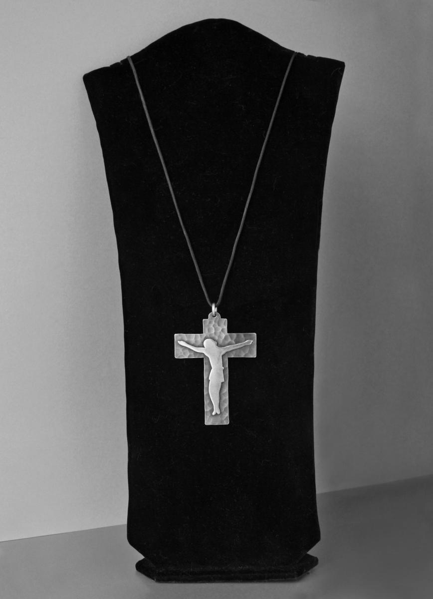 JEAN DESPRES (1889-1980) Art Deco Pectoral Cross