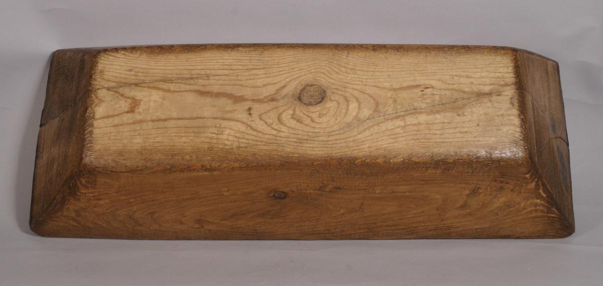 S/3498 Antique Late 19th/Early 20th Century Pine Trough
