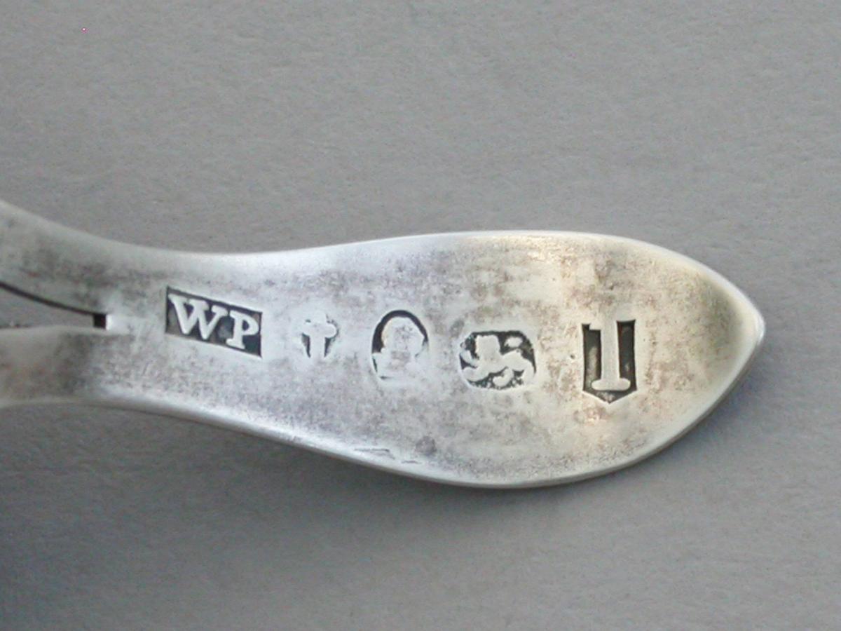 George III Silver 'Frying Pan' Caddy Spoon