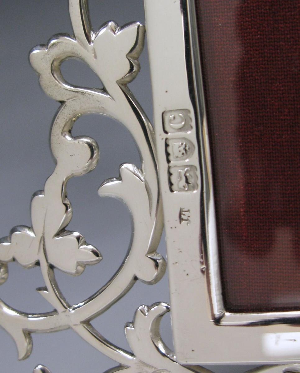 Antique Sterling Silver Photo Frame