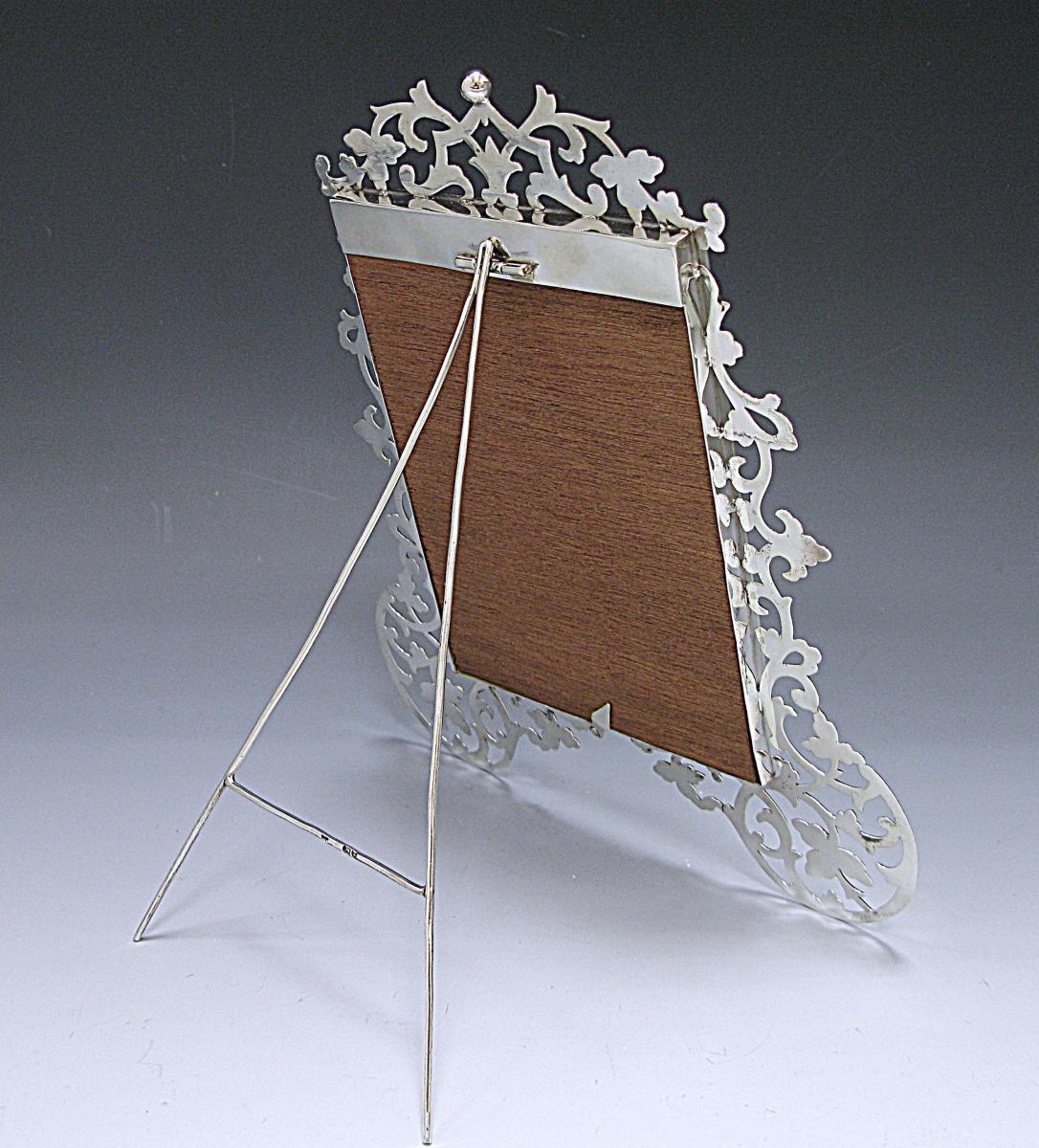 Antique Sterling Silver Photo Frame